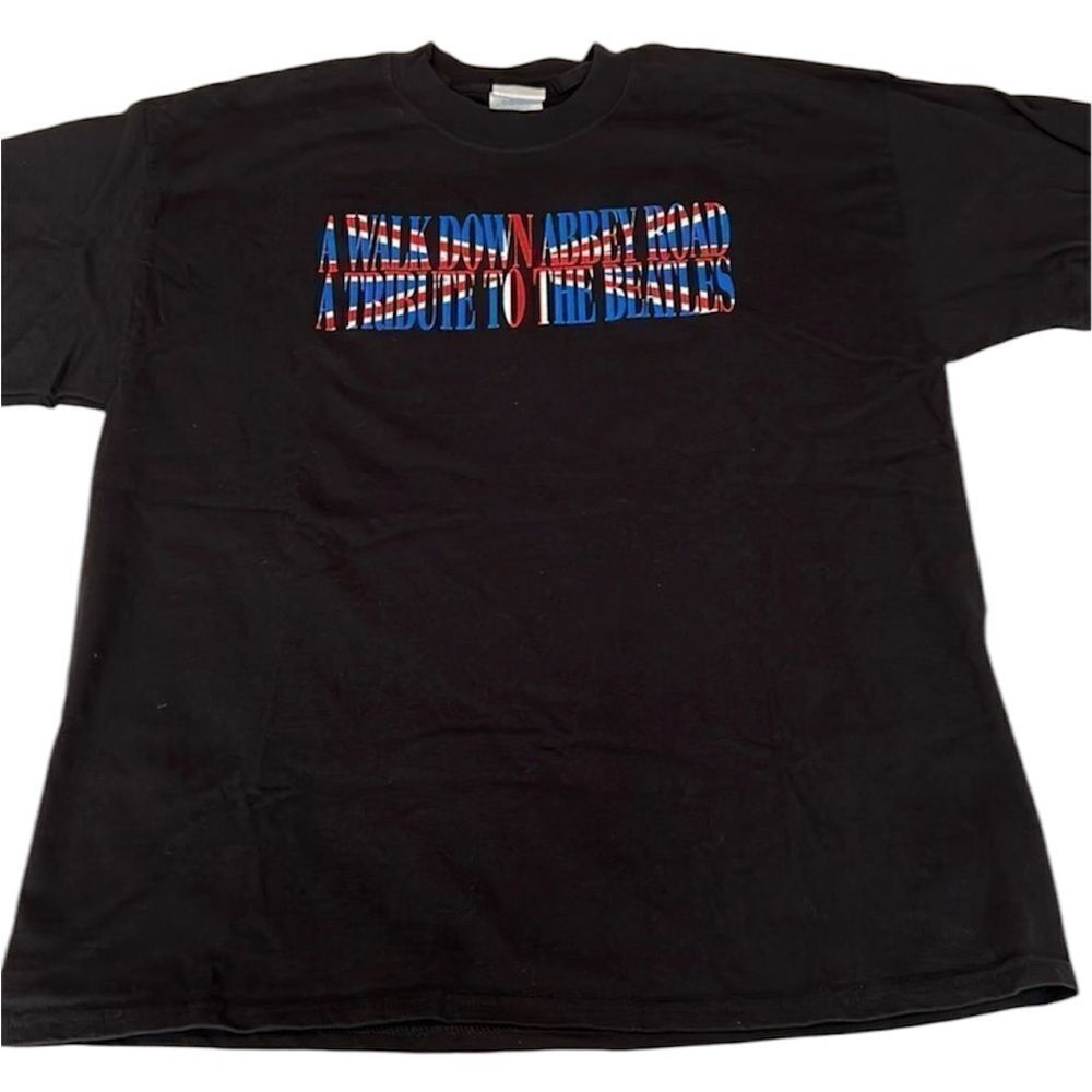 2002 Vintage Szxl Ss A Walk Down Abbey Road A Tribute To The Beatles Tshirt Nwot